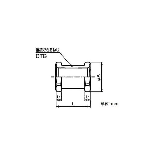 中継カップリング RS2CG22