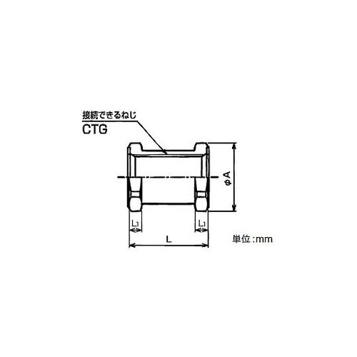 中継カップリング RS2CG36