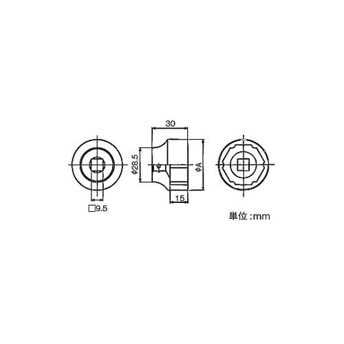 ロックナット締付工具ソケット SPTL2
