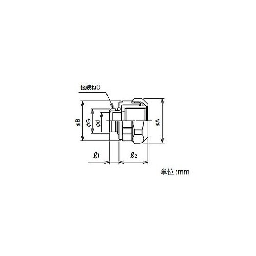 プリカ用ユニオンコネクタ UOG24