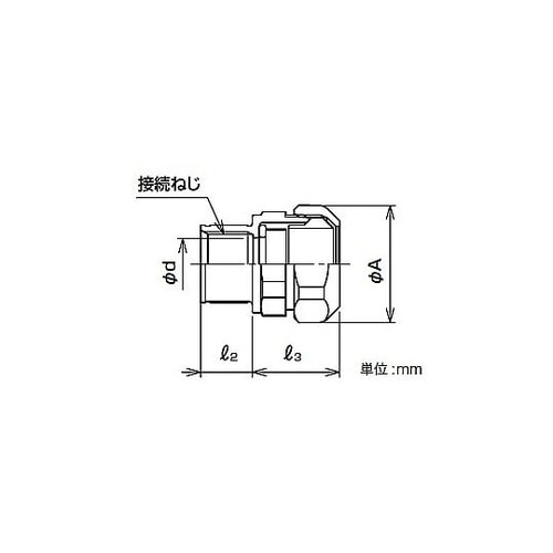 防水プリカ用コンビカップ WUC24