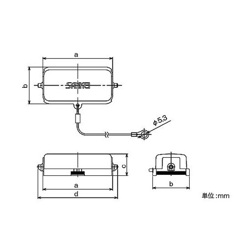 A形カバー 1レバー用ピン付 YSVS1