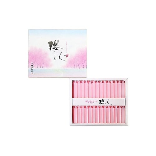 ろうそく 【櫻人ローソク】 1箱(56本