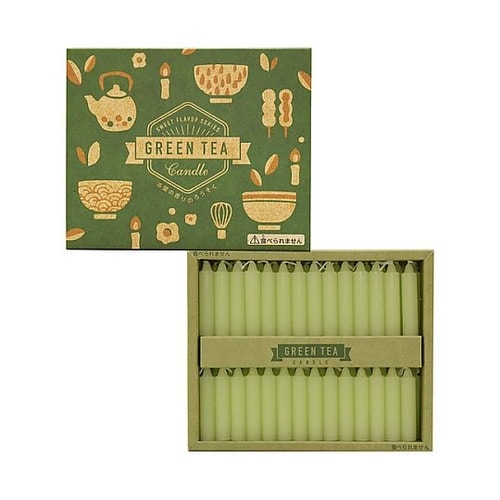 ろうそく【GREEN TEA 緑茶キャン