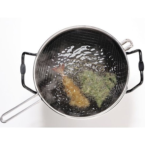 ラバーゼ 鉄揚げ鍋セット 28cm a3