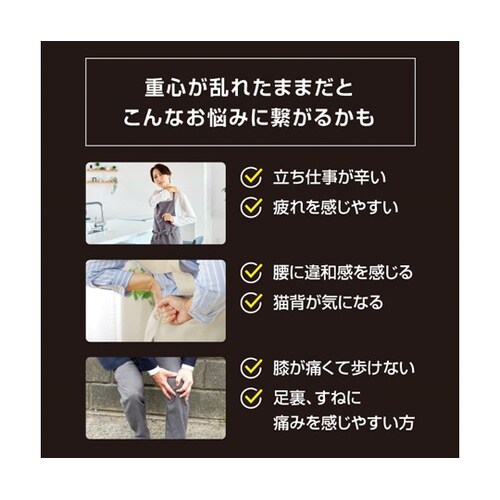 腰らくインソール アーチプラス L