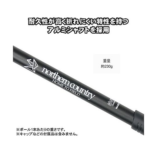T型ポール 【アルミシャフト】 BK 1