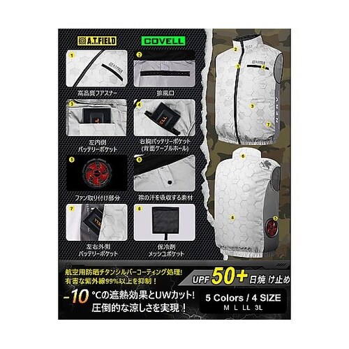 A.T.FIELD COVELL空調冷風