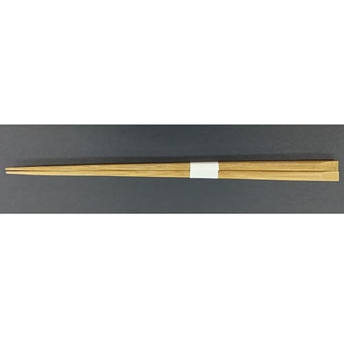 極細炭化竹天削 23.5cm 白帯 小袋