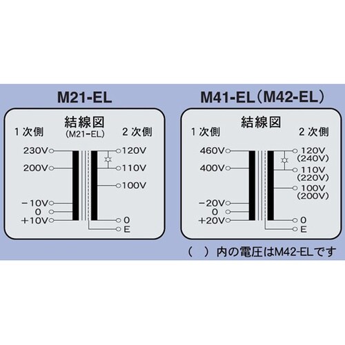 LED付マルチトランス M41−2KEL
