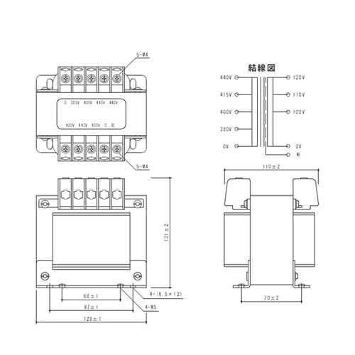 電源トランス PD41−300E