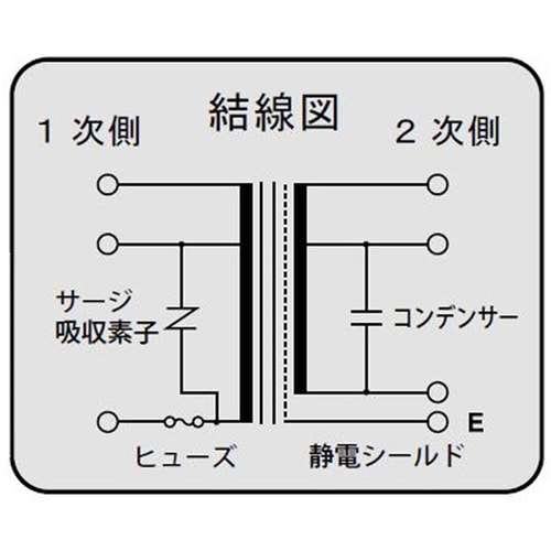 サージ・ノイズ吸収トランス VS−215