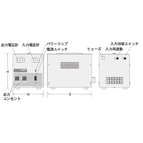交流定電圧電源装置 SVR−1000E