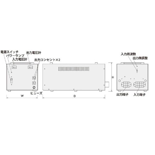 交流定電圧電源装置 SVR−3000E