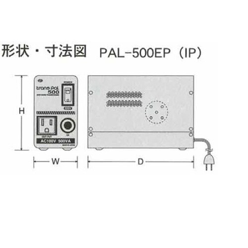 海外用トランス PAL−500EP