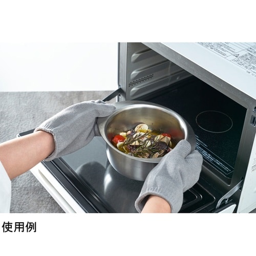 キッチン手袋 グレー 650010