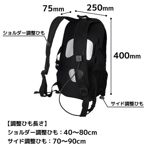 ペルチェで冷却リュッククーラー「クーリュ