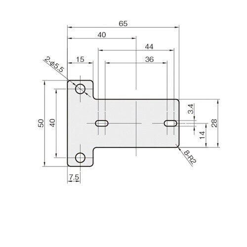 LED照明用ブラケット FSLEDB−5
