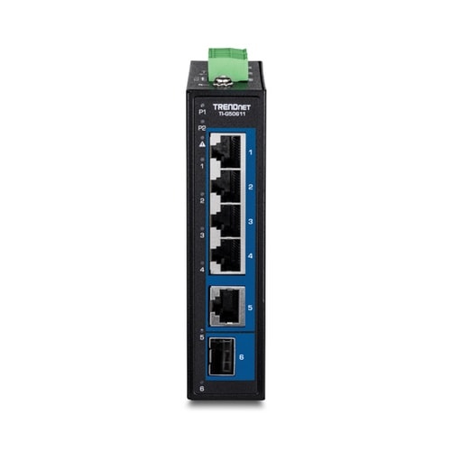6ポート産業用スイッチングハブ 2.5G