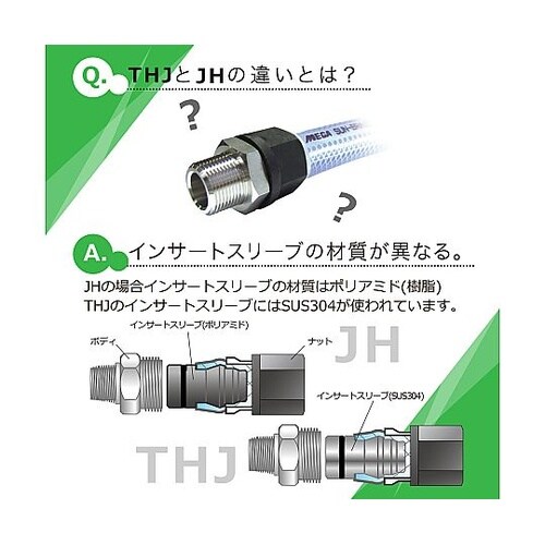ホース用継手 <カンタッチTHJ> 50