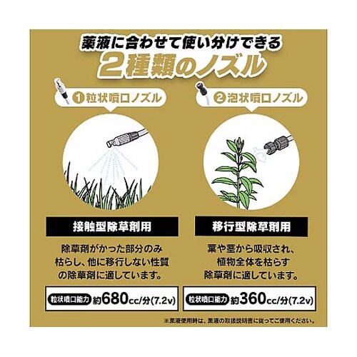 単1x6本/5.0L 電動スプレー(乾電