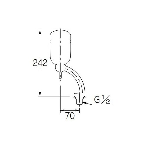 350mL 石鹸水入れ(立型) EA63