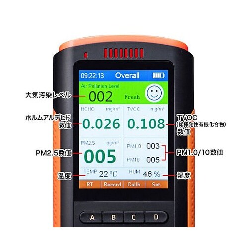 PM2.5チェッカー EA742PM−2