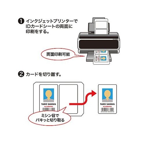 名刺・カード用 インクジェット用紙(50