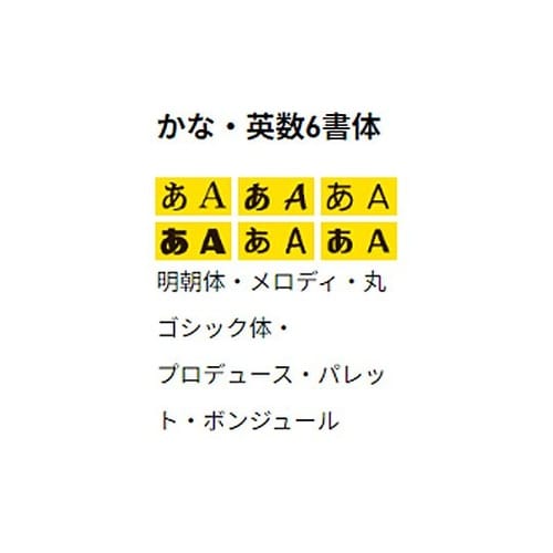 3.5−18mm ラベルライター(ネーム