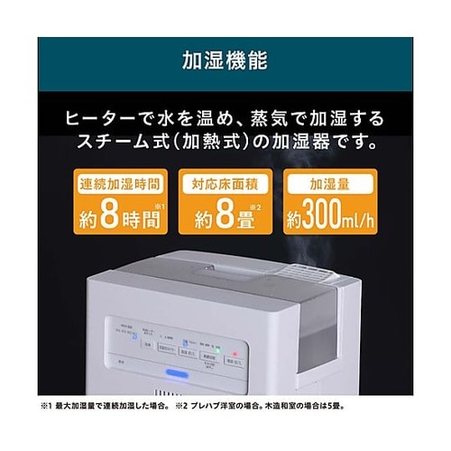 AC100V/372W/17畳 加湿空気