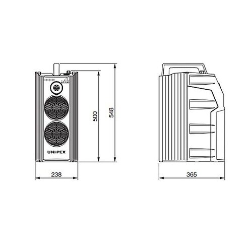 ポータブルアンプセット(現場放送用/30