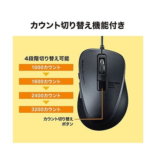 有線マウス(Type−C/静音スイッチ)