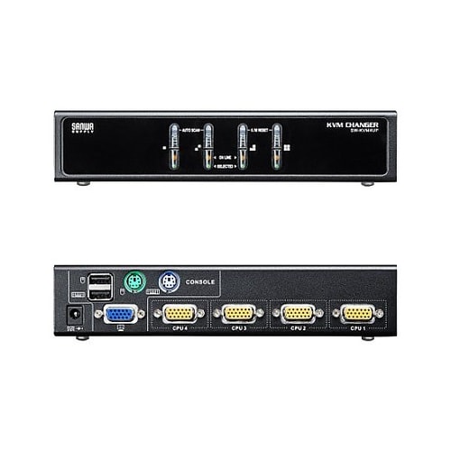 パソコン自動切替器(PS/2&USB/4