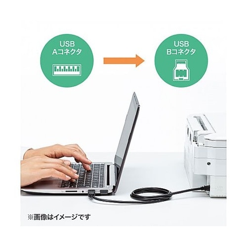 5.0m USBケーブル(A−B/2.0