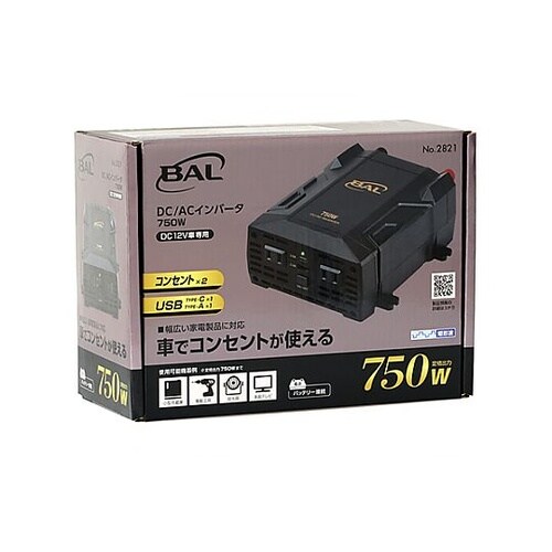 DC12V→AC100V/DC5V・75