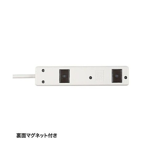 AC125V/15Ax5m タップ(4口