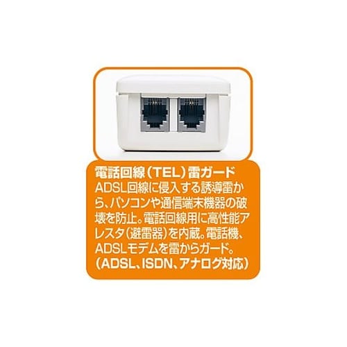 125V/15Ax2m USB連動タップ