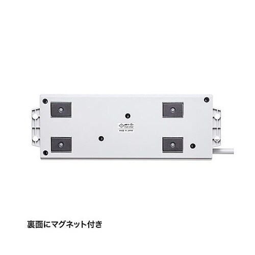 125V/15Ax2m USB連動タップ