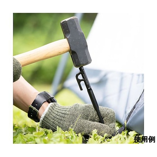 φ10x400mm ペグ(鍛造スチール製