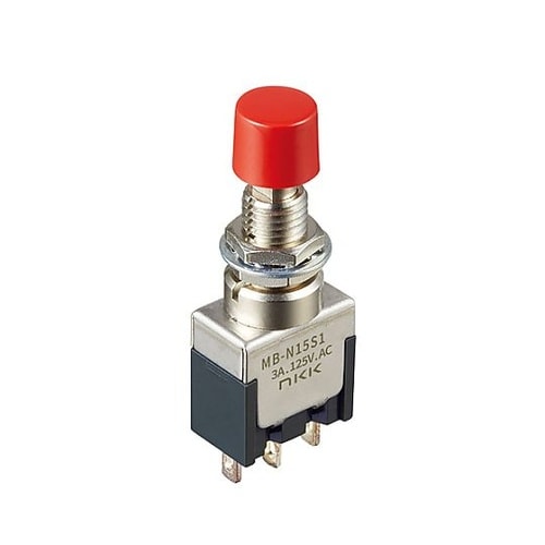 125V/3A 押しボタンスイッチ(2極