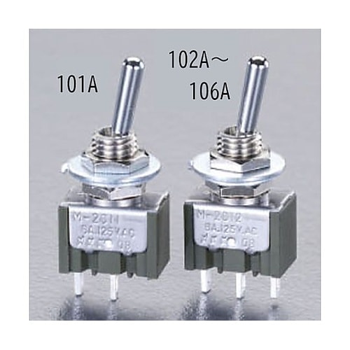 125V/6A 単極双投/トグルスイッチ