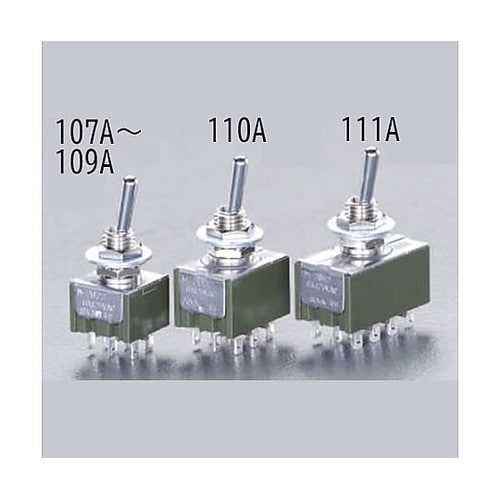 125V/6A 2極双投/トグルスイッチ