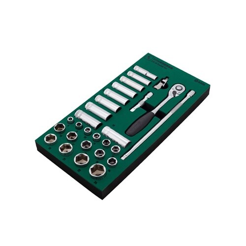 3/8”DR ソケットレンチセット(トレ