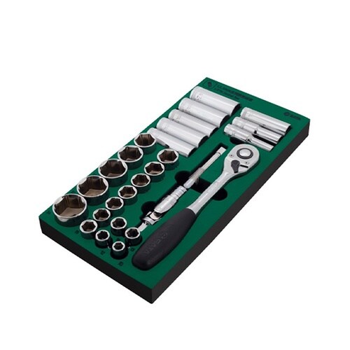 1/2”DR ソケットレンチセット(トレ
