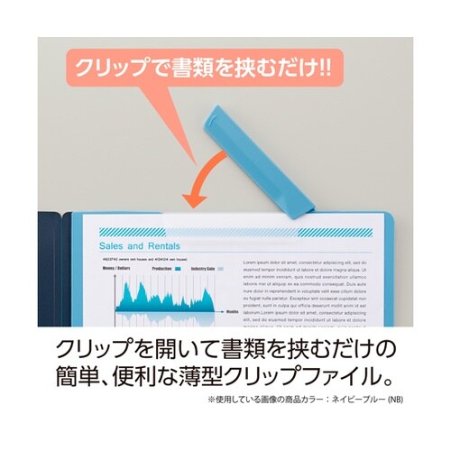 クリップインファイル ホワイト SEL−