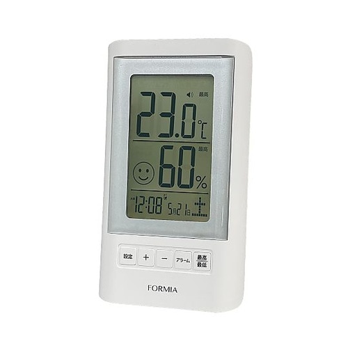 デジタル温度湿度計 ホワイト HO−00