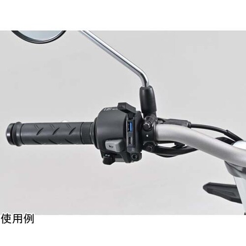 バイク専用電源 スレンダーUSB Typ