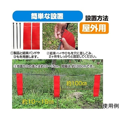 忌避剤 撃退ハクビシン 屋外用 1袋(3