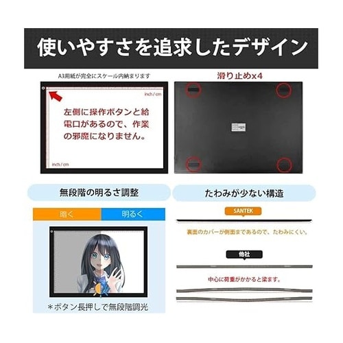 LEDトレーサーボード A3サイズ tb