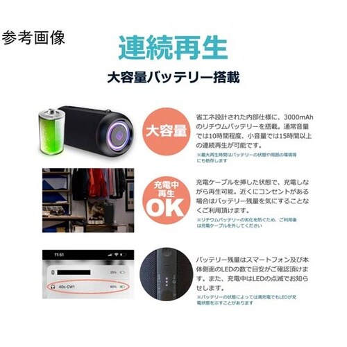 Bluetoothスピーカー 防水 高音